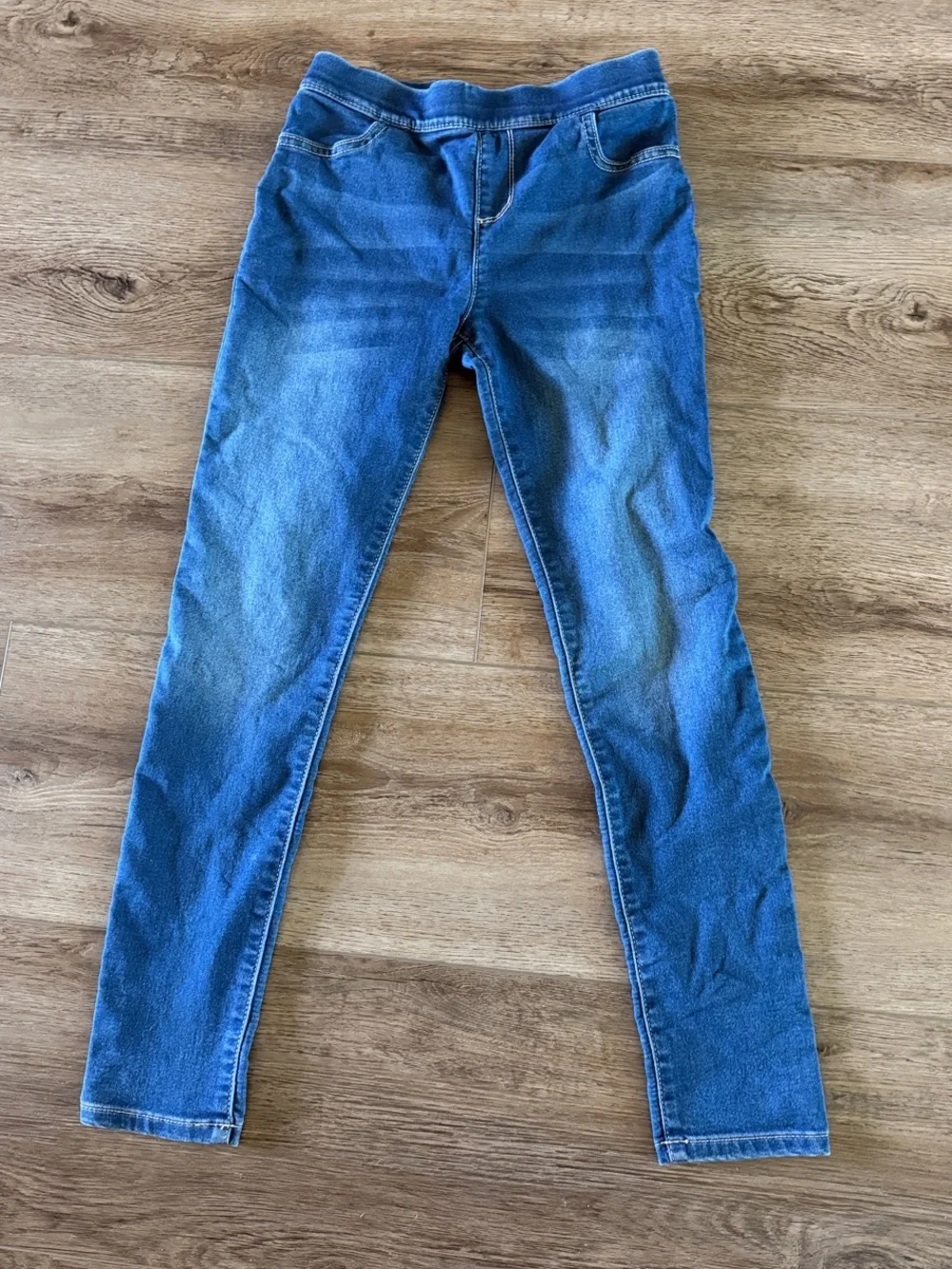 Girls Blue Skinny Jeans - Classic Stretch Denim